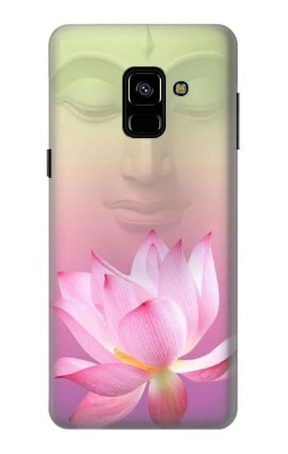 S3511 蓮の花の仏教 Lotus flower Buddhism Samsung Galaxy A8 (2018) バックケース、フリップケース・カバー