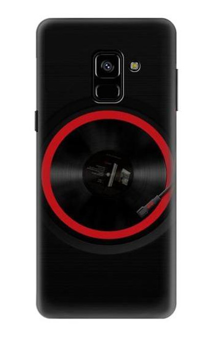 S3531 スピニングレコードプレーヤー Spinning Record Player Samsung Galaxy A8 (2018) バックケース、フリップケース・カバー