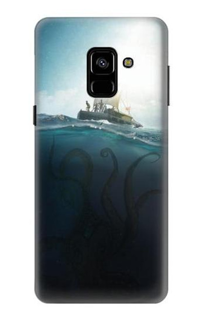 S3540 巨大なタコ Giant Octopus Samsung Galaxy A8 (2018) バックケース、フリップケース・カバー