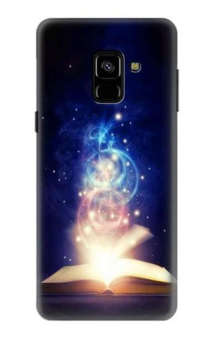 S3554 魔法書 Magic Spell Book Samsung Galaxy A8 (2018) バックケース、フリップケース・カバー