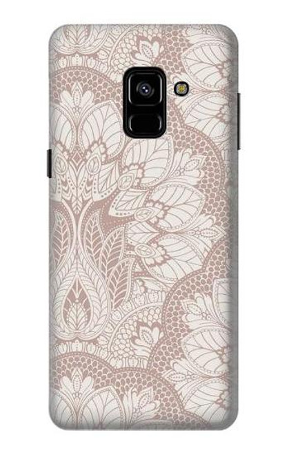 S3580 マンダルラインアート Mandal Line Art Samsung Galaxy A8 (2018) バックケース、フリップケース・カバー