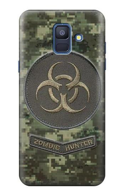 S3468 バイオハザードゾンビハンターグラフィック Biohazard Zombie Hunter Graphic Samsung Galaxy A6 (2018) バックケース、フリップケース・カバー