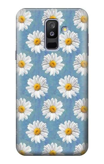 S3454 フローラルデイジー Floral Daisy Samsung Galaxy A6+ (2018), J8 Plus 2018, A6 Plus 2018  バックケース、フリップケース・カバー