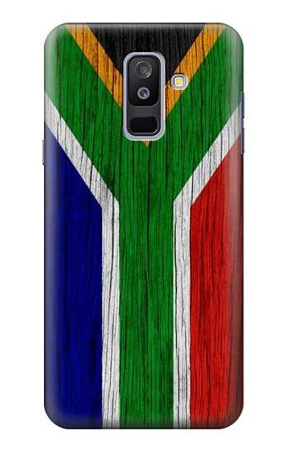 S3464 南アフリカの国旗 South Africa Flag Samsung Galaxy A6+ (2018), J8 Plus 2018, A6 Plus 2018  バックケース、フリップケース・カバー