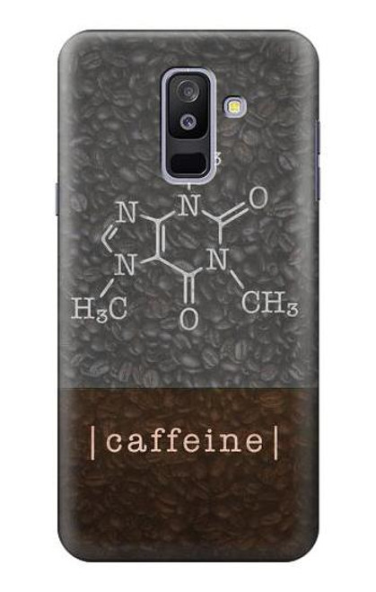 S3475 カフェイン分子 Caffeine Molecular Samsung Galaxy A6+ (2018), J8 Plus 2018, A6 Plus 2018  バックケース、フリップケース・カバー