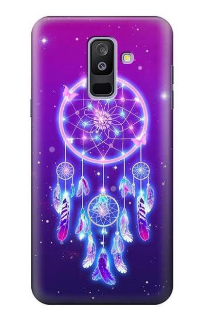 S3484 かわいいギャラクシードリームキャッチャー Cute Galaxy Dream Catcher Samsung Galaxy A6+ (2018), J8 Plus 2018, A6 Plus 2018  バックケース、フリップケース・カバー