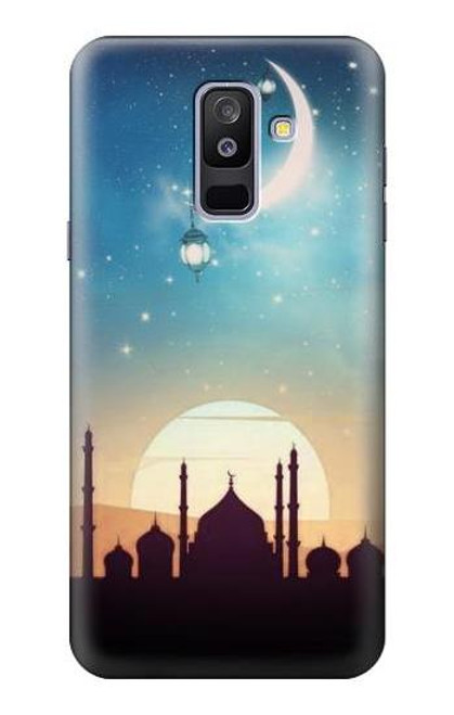 S3502 イスラムの夕日 Islamic Sunset Samsung Galaxy A6+ (2018), J8 Plus 2018, A6 Plus 2018  バックケース、フリップケース・カバー