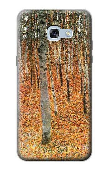 S3380 グスタフ・クリムト バーチフォレスト Gustav Klimt Birch Forest Samsung Galaxy A5 (2017) バックケース、フリップケース・カバー