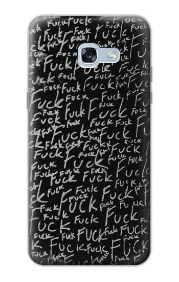 S3478 面白い言葉黒板 Funny Words Blackboard Samsung Galaxy A5 (2017) バックケース、フリップケース・カバー