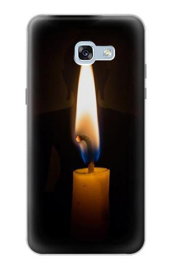 S3530 仏 Buddha Candle Burning Samsung Galaxy A5 (2017) バックケース、フリップケース・カバー