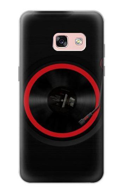 S3531 スピニングレコードプレーヤー Spinning Record Player Samsung Galaxy A3 (2017) バックケース、フリップケース・カバー