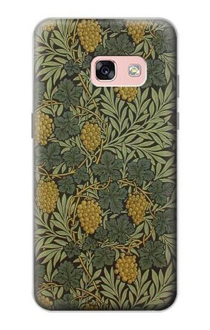 S3662 ウィリアム・モリス・ヴァイン・パターン William Morris Vine Pattern Samsung Galaxy A3 (2017) バックケース、フリップケース・カバー