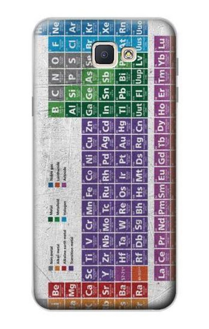 S3383 周期表 Periodic Table Samsung Galaxy J7 Prime (SM-G610F) バックケース、フリップケース・カバー