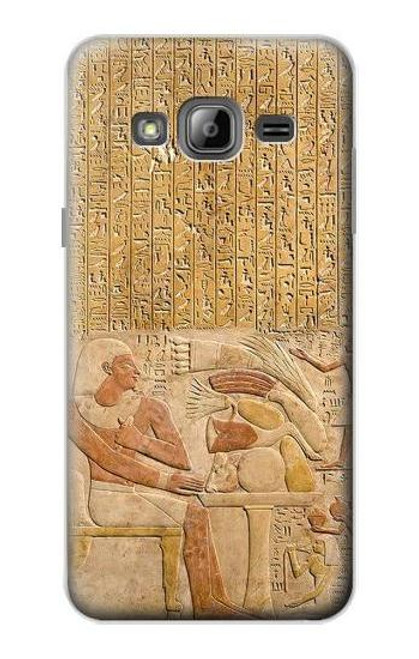 S3398 エジプト・ステラ・メントゥホテプ Egypt Stela Mentuhotep Samsung Galaxy J3 (2016) バックケース、フリップケース・カバー