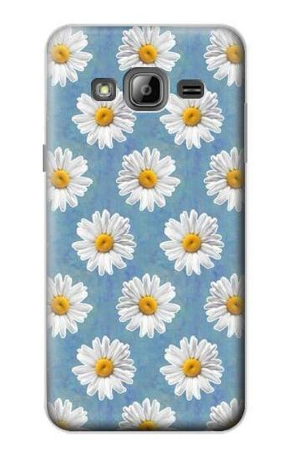 S3454 フローラルデイジー Floral Daisy Samsung Galaxy J3 (2016) バックケース、フリップケース・カバー