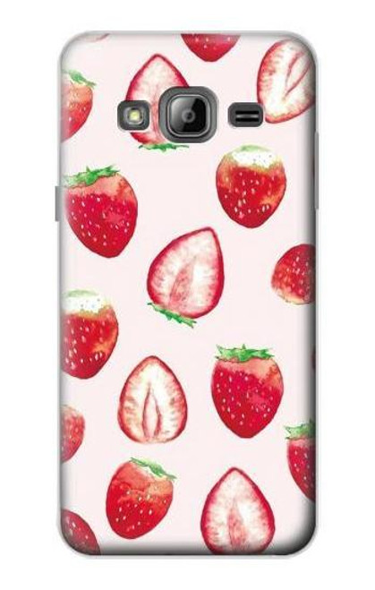 S3481 イチゴ Strawberry Samsung Galaxy J3 (2016) バックケース、フリップケース・カバー