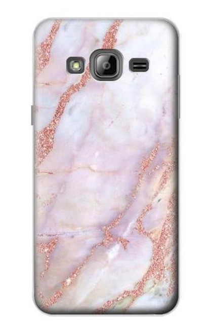 S3482 ピンクの大理石のグラフィックプリント Soft Pink Marble Graphic Print Samsung Galaxy J3 (2016) バックケース、フリップケース・カバー