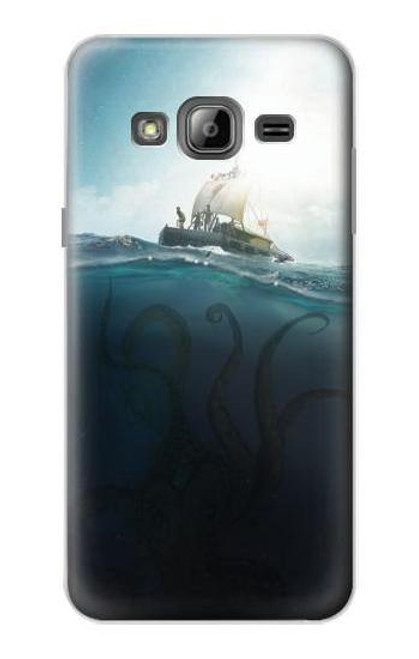 S3540 巨大なタコ Giant Octopus Samsung Galaxy J3 (2016) バックケース、フリップケース・カバー