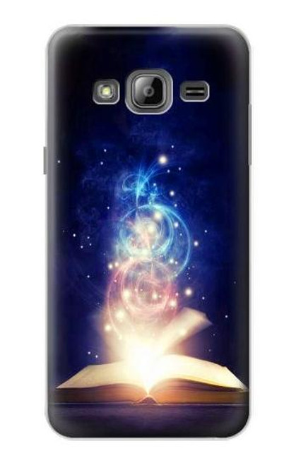 S3554 魔法書 Magic Spell Book Samsung Galaxy J3 (2016) バックケース、フリップケース・カバー