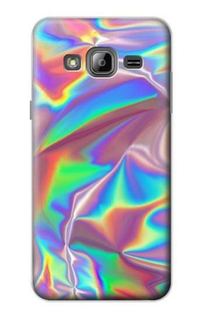 S3597 ホログラフィック写真印刷 Holographic Photo Printed Samsung Galaxy J3 (2016) バックケース、フリップケース・カバー