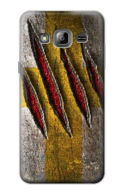 S3603 ウルヴァリンクロースラッシュ Wolverine Claw Slash Samsung Galaxy J3 (2016) バックケース、フリップケース・カバー