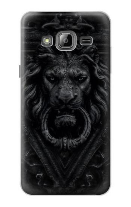 S3619 ダークゴシックライオン Dark Gothic Lion Samsung Galaxy J3 (2016) バックケース、フリップケース・カバー