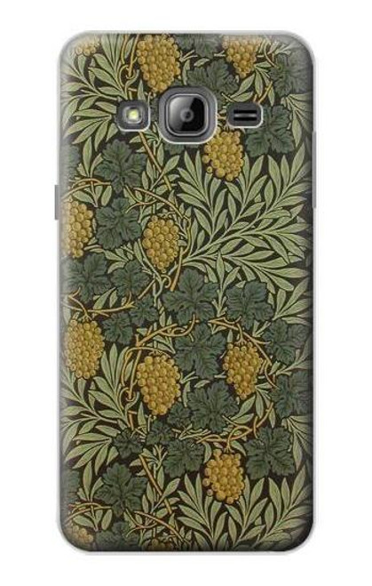 S3662 ウィリアム・モリス・ヴァイン・パターン William Morris Vine Pattern Samsung Galaxy J3 (2016) バックケース、フリップケース・カバー