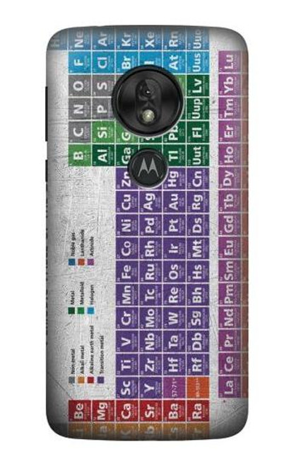 S3383 周期表 Periodic Table Motorola Moto G7 Play バックケース、フリップケース・カバー