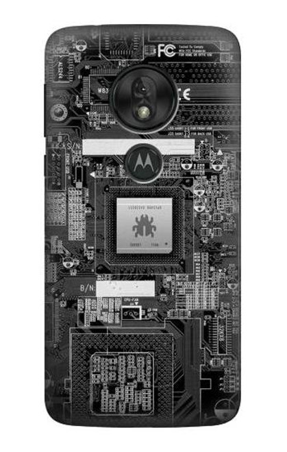 S3434 バグ回路基板のグラフィック Bug Circuit Board Graphic Motorola Moto G7 Play バックケース、フリップケース・カバー
