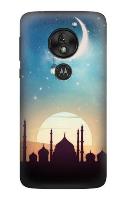 S3502 イスラムの夕日 Islamic Sunset Motorola Moto G7 Play バックケース、フリップケース・カバー