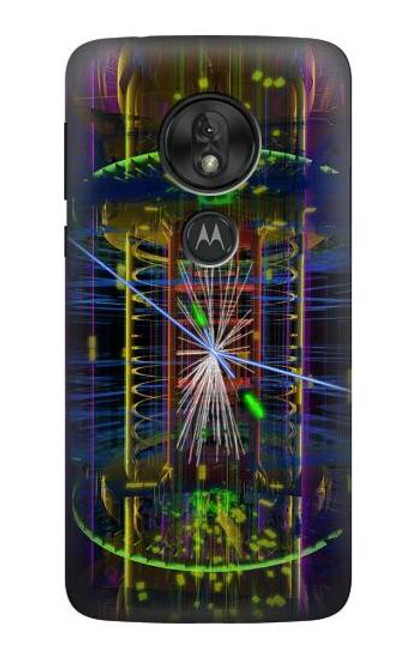 S3545 量子粒子衝突 Quantum Particle Collision Motorola Moto G7 Play バックケース、フリップケース・カバー