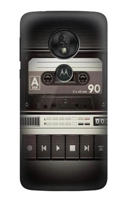S3501 ビンテージカセットプレーヤー Vintage Cassette Player Motorola Moto G7 Power バックケース、フリップケース・カバー