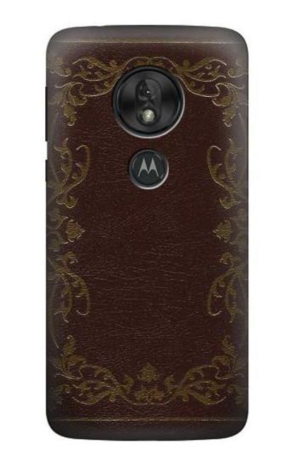 S3553 ヴィンテージブックカバー Vintage Book Cover Motorola Moto G7 Power バックケース、フリップケース・カバー