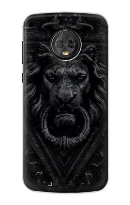 S3619 ダークゴシックライオン Dark Gothic Lion Motorola Moto G6 バックケース、フリップケース・カバー