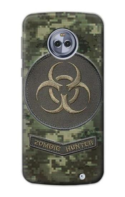 S3468 バイオハザードゾンビハンターグラフィック Biohazard Zombie Hunter Graphic Motorola Moto X4 バックケース、フリップケース・カバー