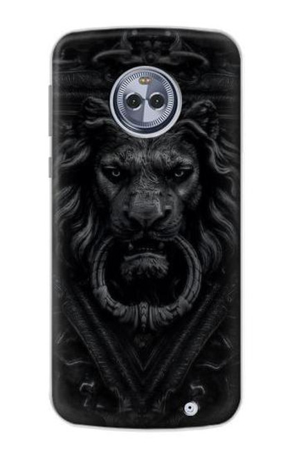 S3619 ダークゴシックライオン Dark Gothic Lion Motorola Moto X4 バックケース、フリップケース・カバー