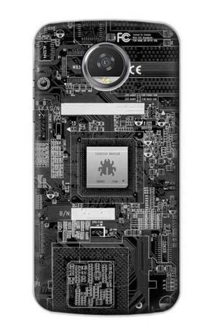 S3434 バグ回路基板のグラフィック Bug Circuit Board Graphic Motorola Moto Z2 Play, Z2 Force バックケース、フリップケース・カバー