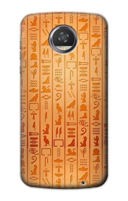 S3440 エジプトの象形文字 Egyptian Hieroglyphs Motorola Moto Z2 Play, Z2 Force バックケース、フリップケース・カバー