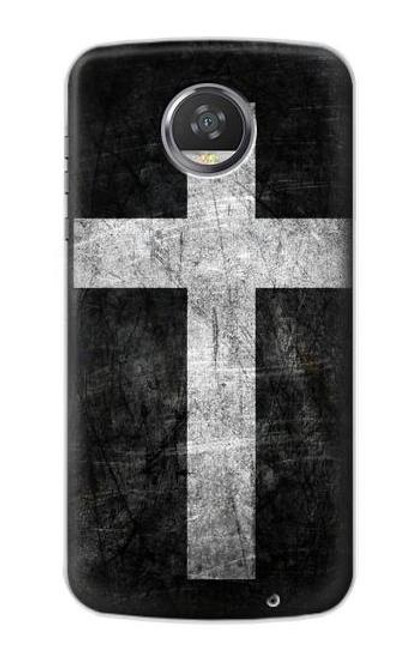 S3491 クリスチャンクロス Christian Cross Motorola Moto Z2 Play, Z2 Force バックケース、フリップケース・カバー