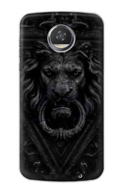 S3619 ダークゴシックライオン Dark Gothic Lion Motorola Moto Z2 Play, Z2 Force バックケース、フリップケース・カバー