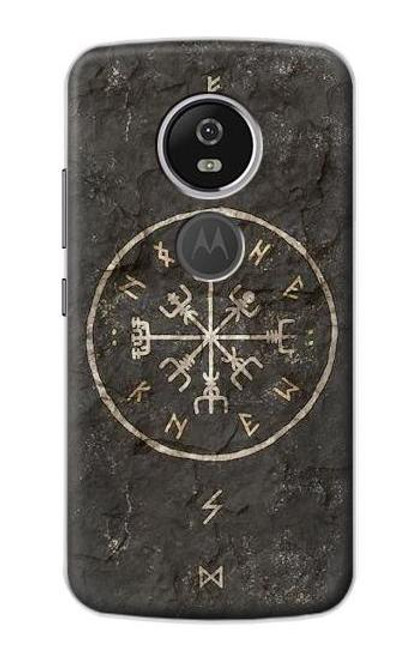 S3413 北欧の古代バイキングシンボル Norse Ancient Viking Symbol Motorola Moto E5 Plus バックケース、フリップケース・カバー