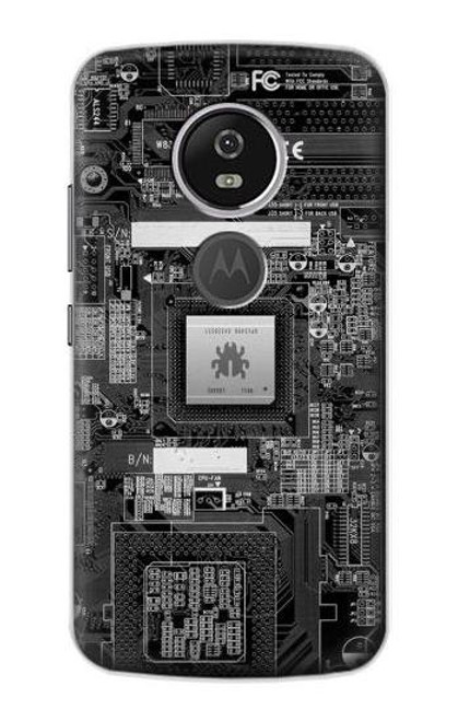 S3434 バグ回路基板のグラフィック Bug Circuit Board Graphic Motorola Moto E5 Plus バックケース、フリップケース・カバー
