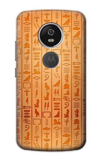 S3440 エジプトの象形文字 Egyptian Hieroglyphs Motorola Moto E5 Plus バックケース、フリップケース・カバー