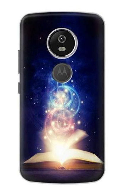 S3554 魔法書 Magic Spell Book Motorola Moto E5 Plus バックケース、フリップケース・カバー