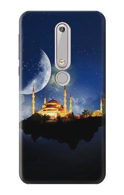 S3506 イスラムのラマダン Islamic Ramadan Nokia 6.1, Nokia 6 2018 バックケース、フリップケース・カバー