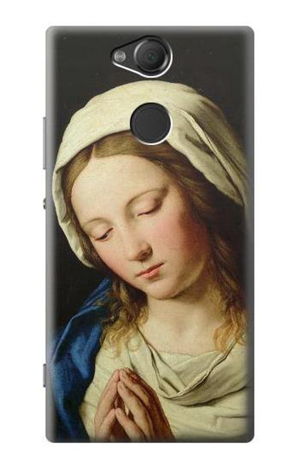 S3476 聖母マリアの祈り Virgin Mary Prayer Sony Xperia XA2 バックケース、フリップケース・カバー