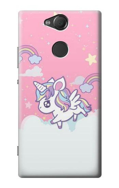 S3518 ユニコーン漫画 Unicorn Cartoon Sony Xperia XA2 バックケース、フリップケース・カバー