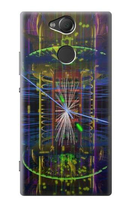 S3545 量子粒子衝突 Quantum Particle Collision Sony Xperia XA2 バックケース、フリップケース・カバー