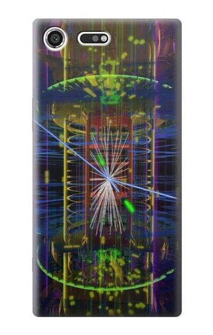 S3545 量子粒子衝突 Quantum Particle Collision Sony Xperia XZ Premium バックケース、フリップケース・カバー