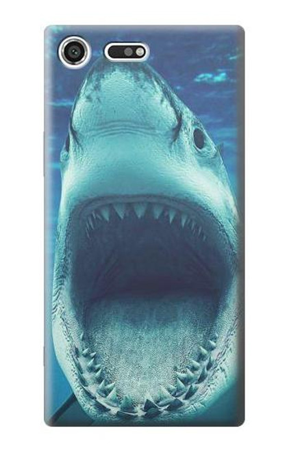 S3548 イタチザメ Tiger Shark Sony Xperia XZ Premium バックケース、フリップケース・カバー